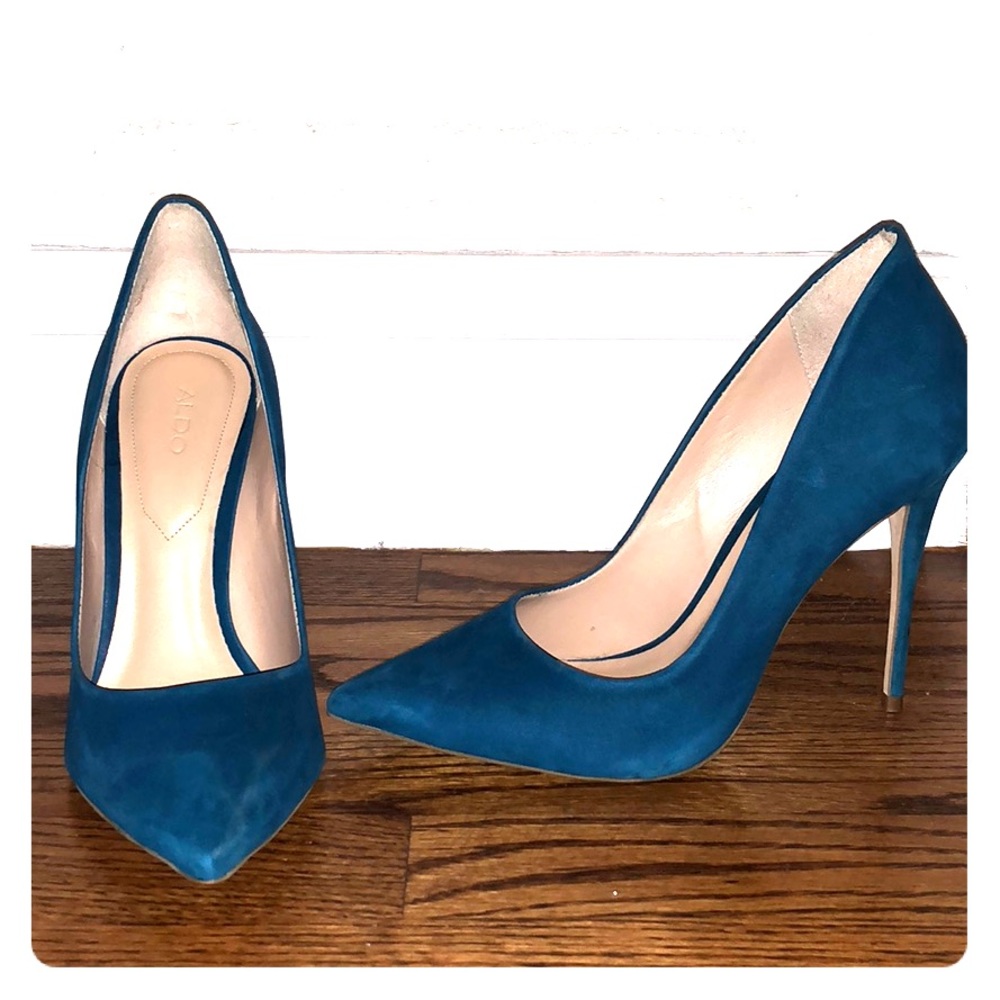 Aldo suede stilletos